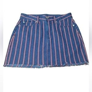 American Eagle Striped Skirt